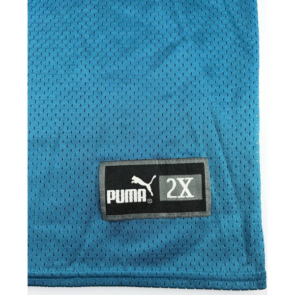 Authentic 90's Puma NFL Jacksonville Jaguars Hardy Nickerson Jersey Size 2XL - Picture 9 of 11